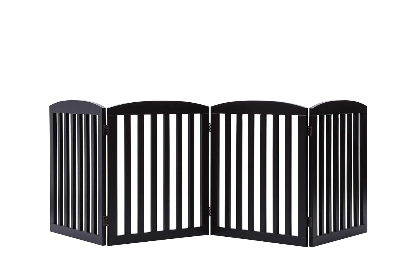 PAWLAND Wooden Freestanding Foldable Pet Gate for Dogs. Chosen for real quality, fits naturally