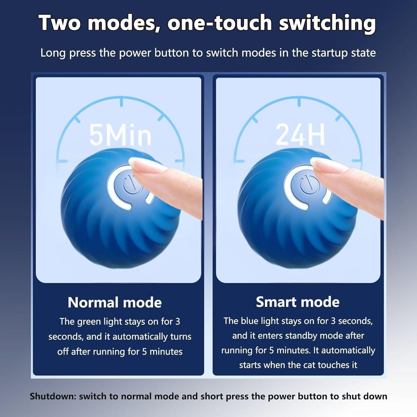 Zoomie Buddy 2.0, Zoomie Buddy for Dogs, 2 in 1 Smart Touch Interactive Dog Balls & Pet Feeder, 2.83" Diameter, Suitable for Small/Medium Dogs, with Fruit Plush Cover (Orange, Pineapple)