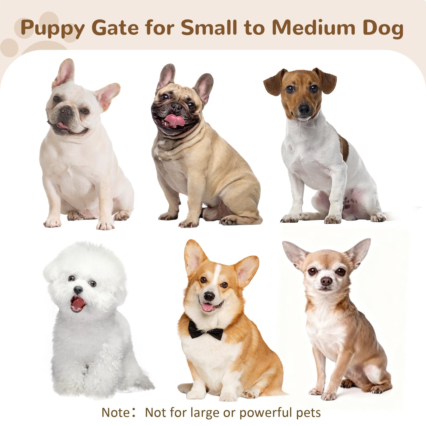 Cideny Free Standing Dog Gate Indoor. Chosen for real quality, fits naturally into modern pet homes.