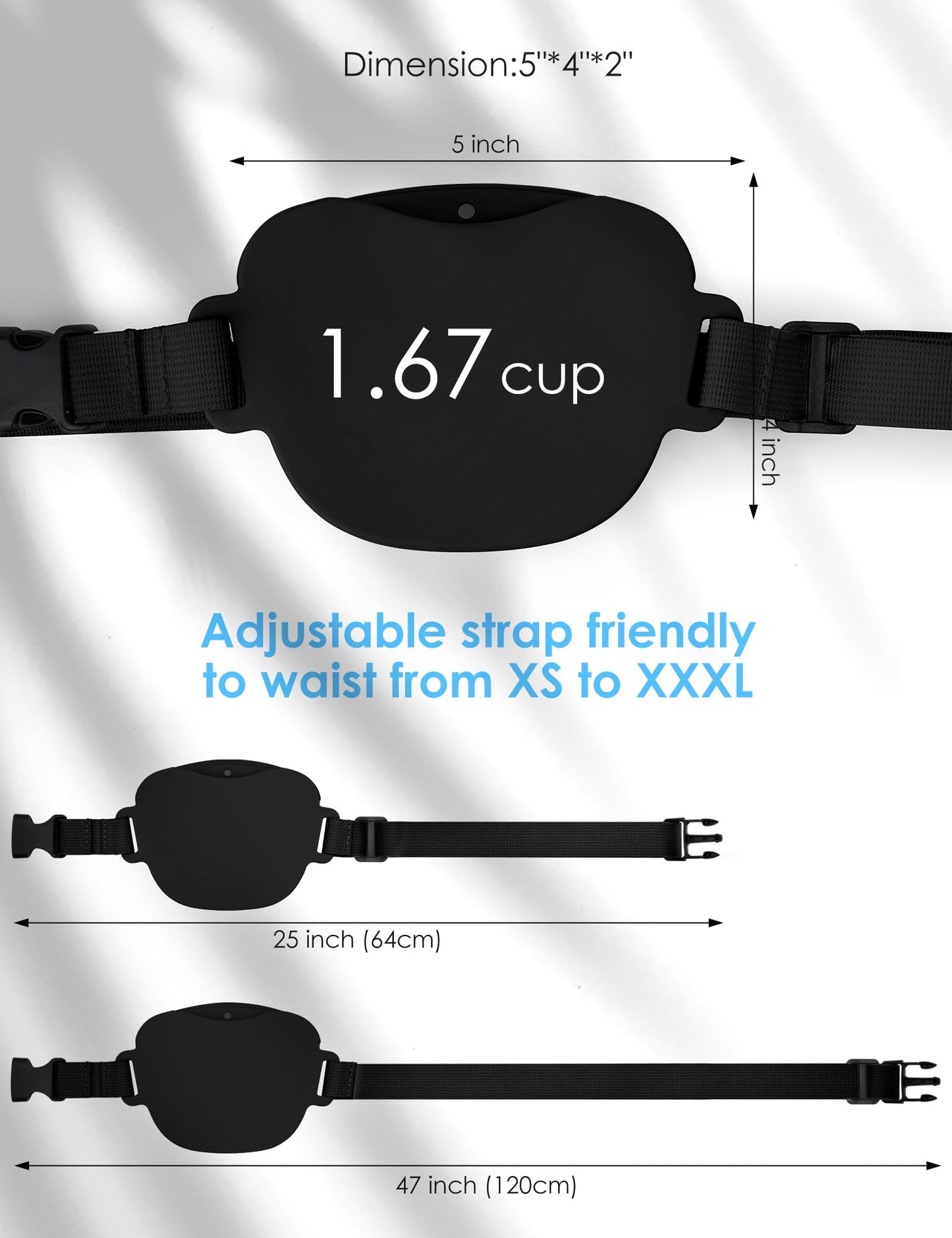 heouvo 1.67 Cup Magnetic Dog Treat Pouch with Training. Chosen for real quality, fits naturally