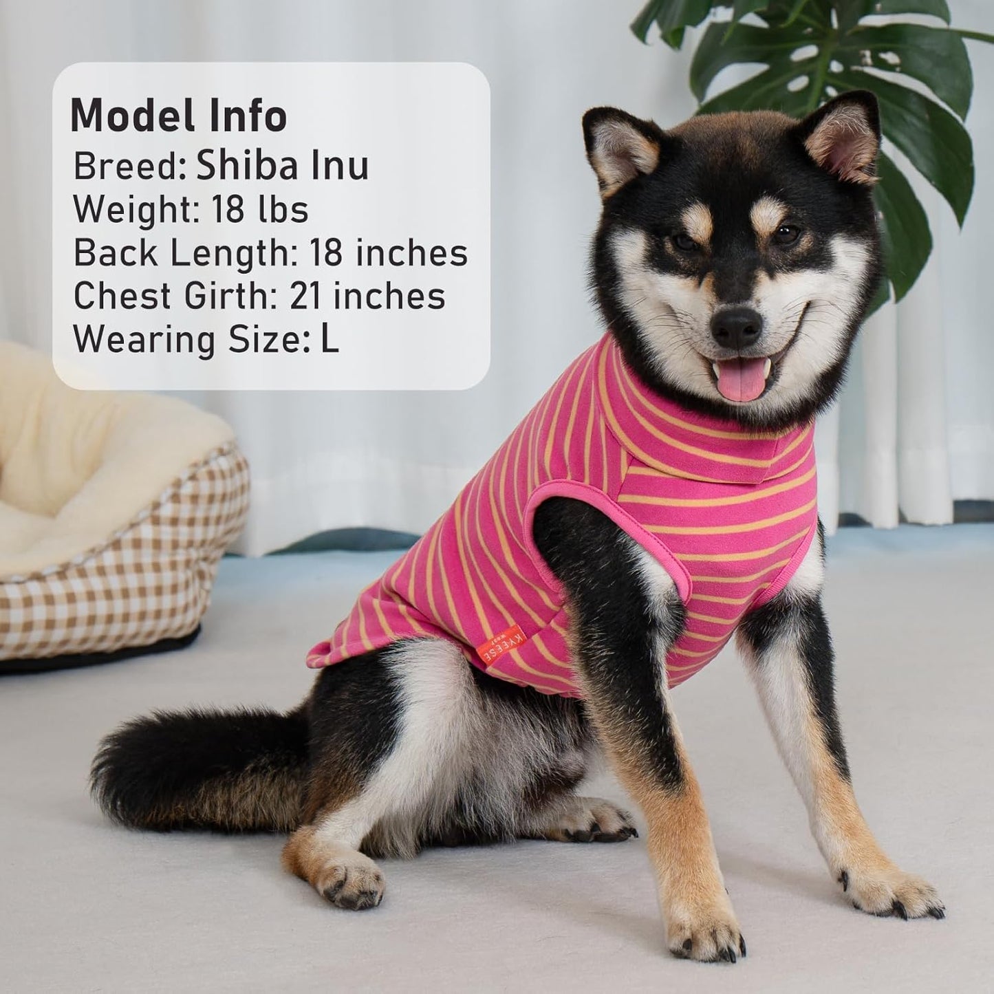 KYEESE 2Pack Dog Sweater Soft Dogs Clothes Stretchy Pet Sweatshirt Dog Sweaters for Small Dogs Girl Turtleneck Pet Coats Pullover Small Pets Sweaters