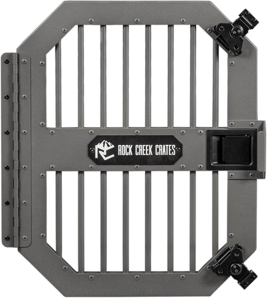 ROCK CREEK CRATES Collapsible Dog Crate: Meticulously Engineered, Durable Aluminum Construction