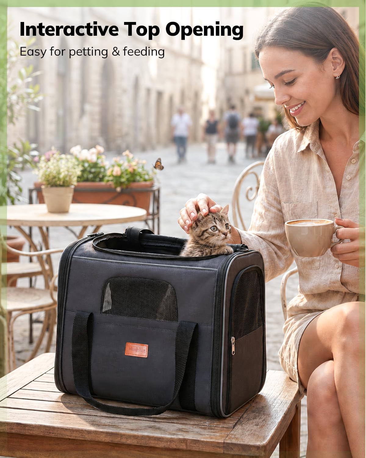 Morpilot Cat Carrier Soft for Large Medium Cats and. Chosen for real quality, fits naturally into