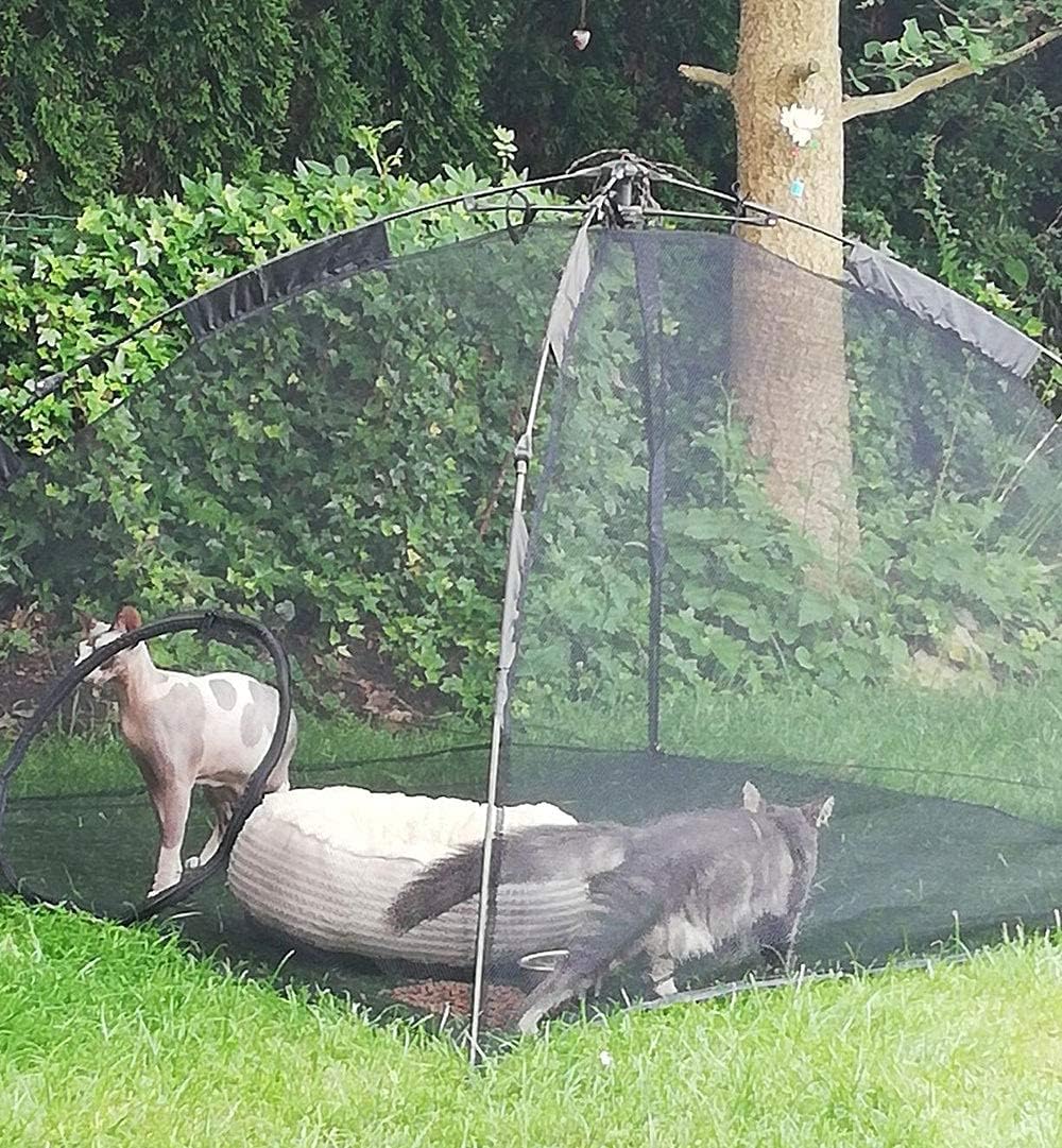 Portable Large Pop Up Pet Cat Tents Enclosures for Outside Patio