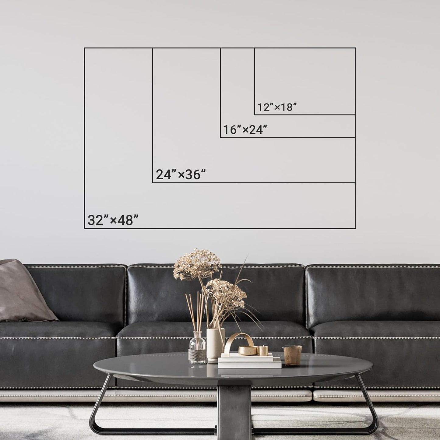 wall26 Canvas Print Wall Art Sunlight Ocean Sea Coral Reef Anemone Fish Nature Animals Photography Realism Rustic Scenic Landscape Wilderness Earth for Living Room, Bedroom, Office - 24"x36"