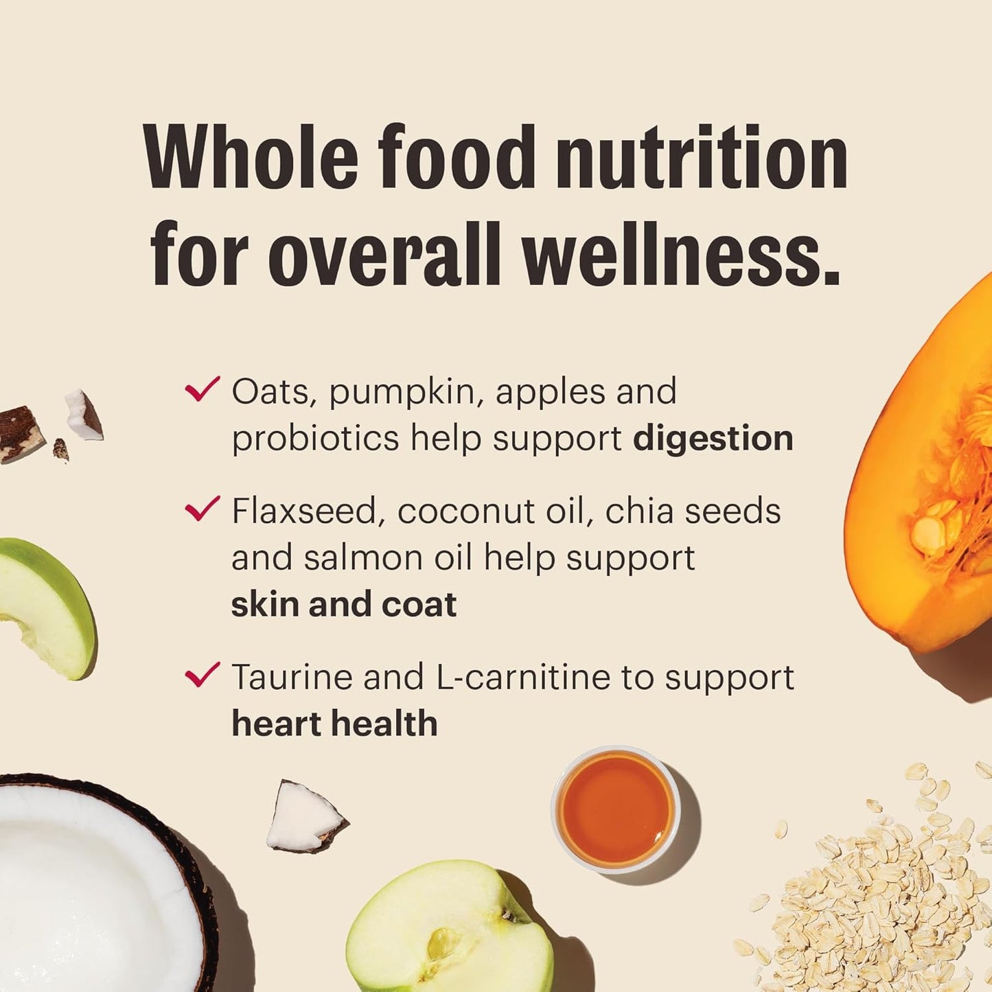 The Honest Kitchen Whole Food Clusters Grain Free Turkey Dry Dog Food, 1 lb Trial Pouch