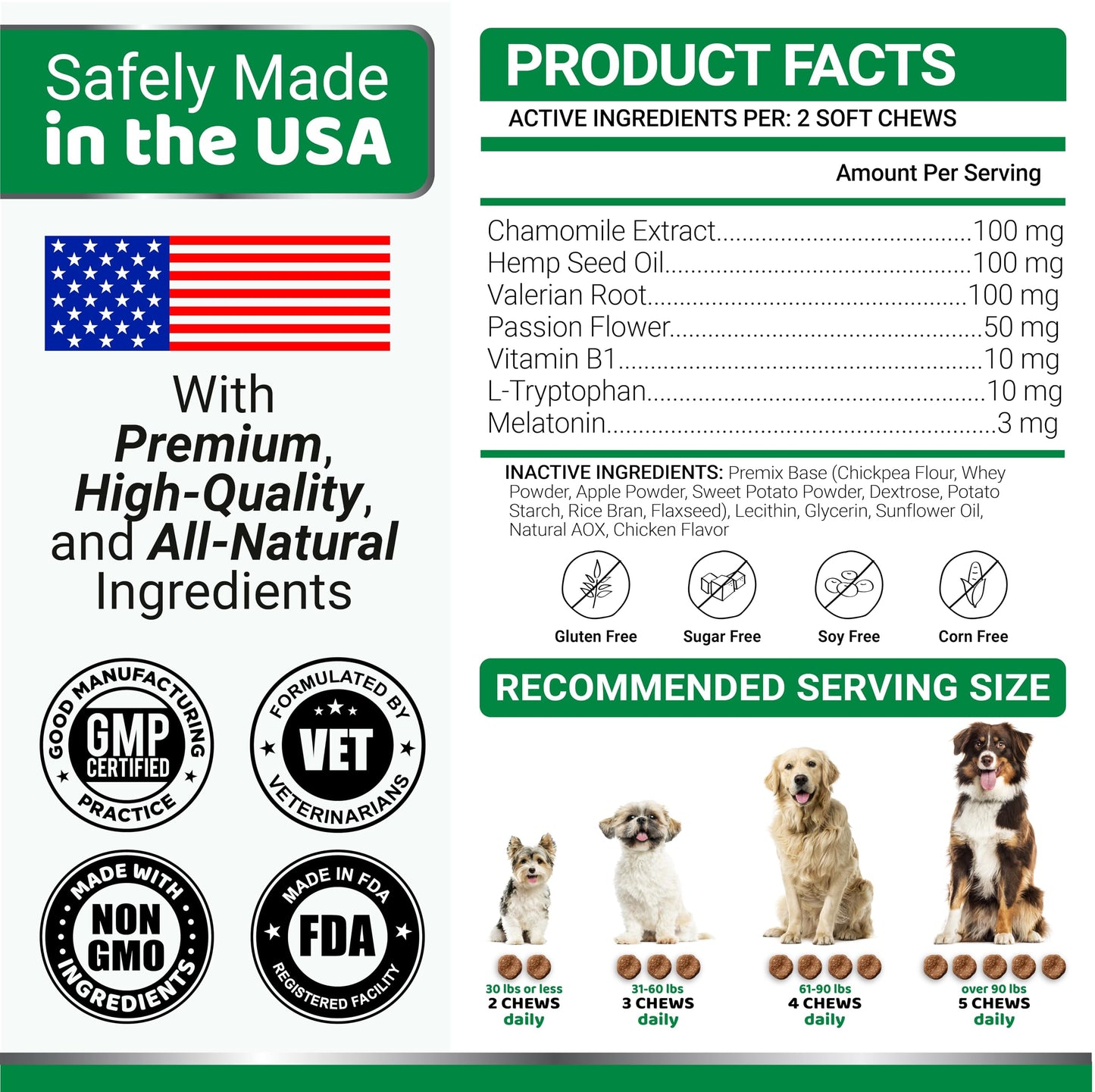 Hemp Calming Chews for Dogs. Chosen for real quality, fits naturally into modern pet homes.