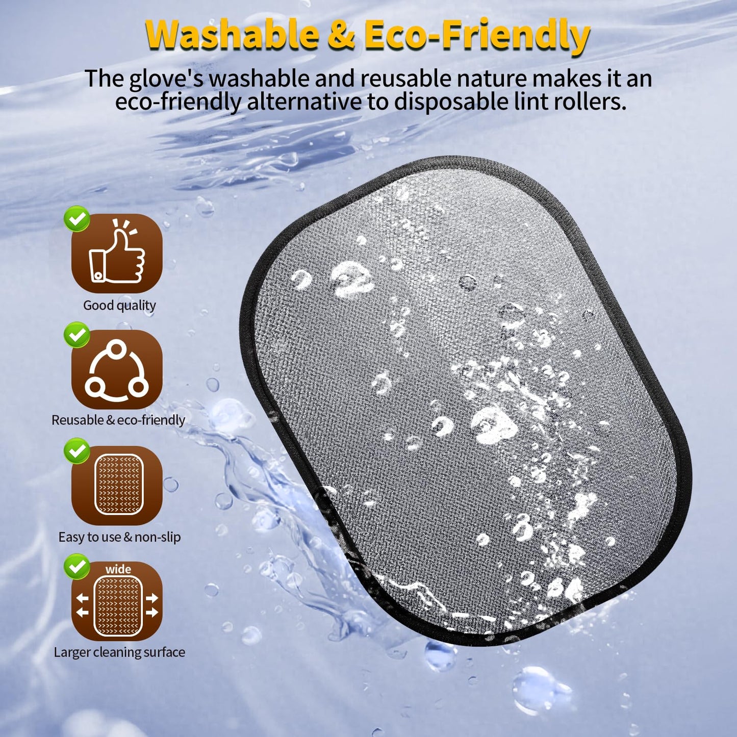 Pet Hair Removal Glove for Dog & Cat. Chosen for real quality, fits naturally into modern pet homes.