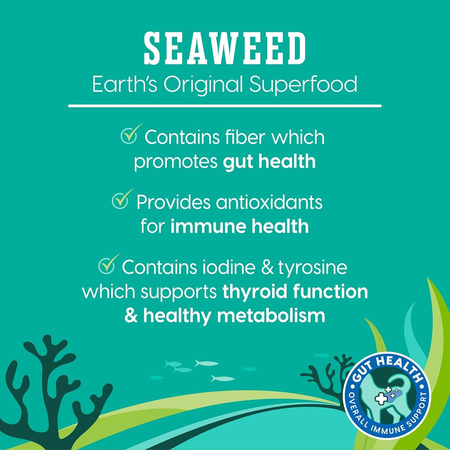 SeaMeal Squeeze Chicken Lickable Cat Treats with Seaweed for Skin & Coat - Wet Cat Treats with Digestive & Immune Health Support - Natural, Holistic, Grain Free (48 Squeezes)