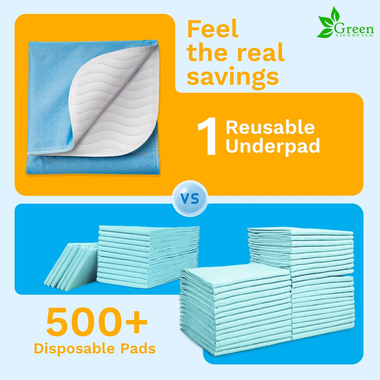 GREEN LIFESTYLE Washable Underpads. Chosen for real quality, fits naturally into modern pet homes.