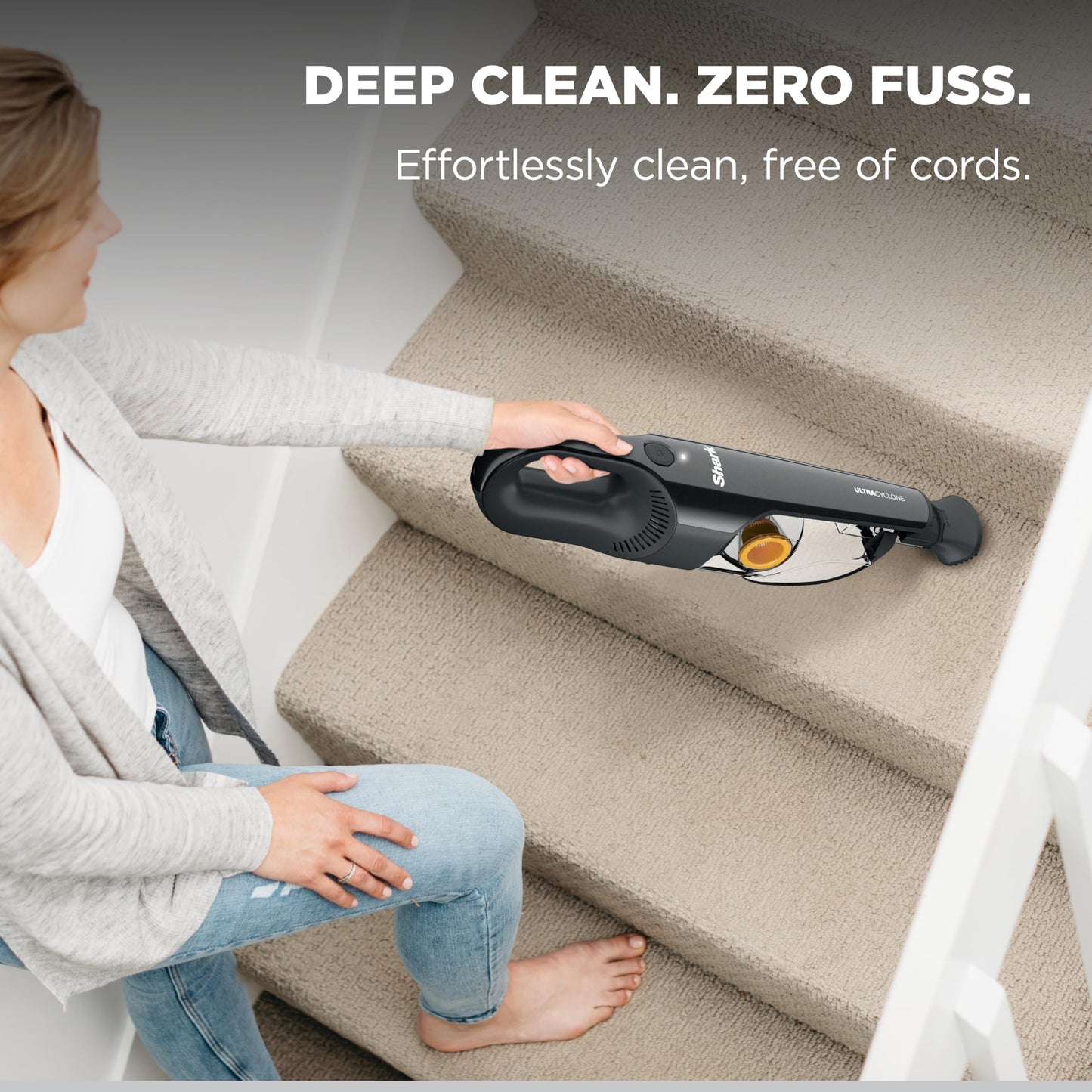 Shark UltraCyclone Pet Pro Plus Cordless Hand Vacuum. Chosen for real quality, fits naturally into