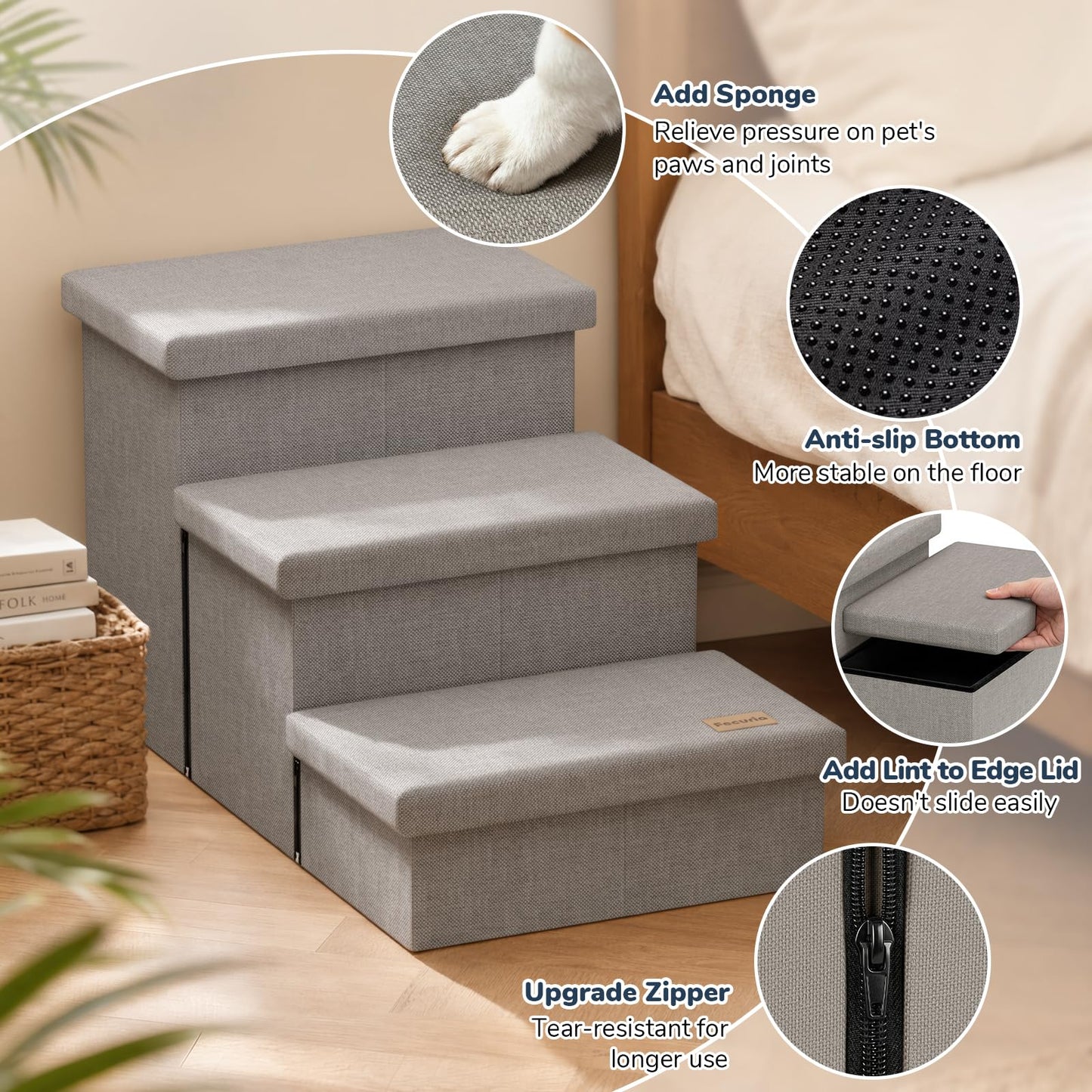 Fecuria 3. Chosen for real quality, fits naturally into modern pet homes.