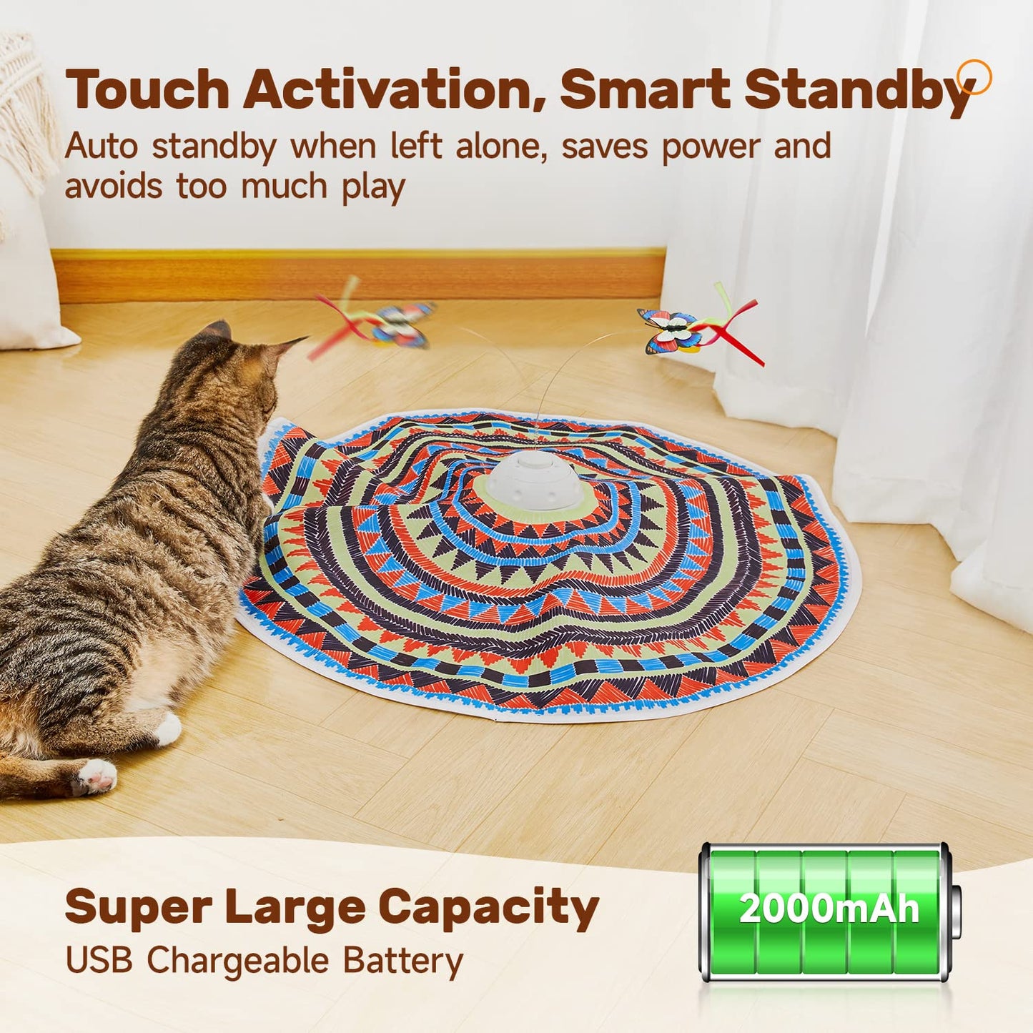 Potaroma Cat Toys Chargeable. Chosen for real quality, fits naturally into modern pet homes.