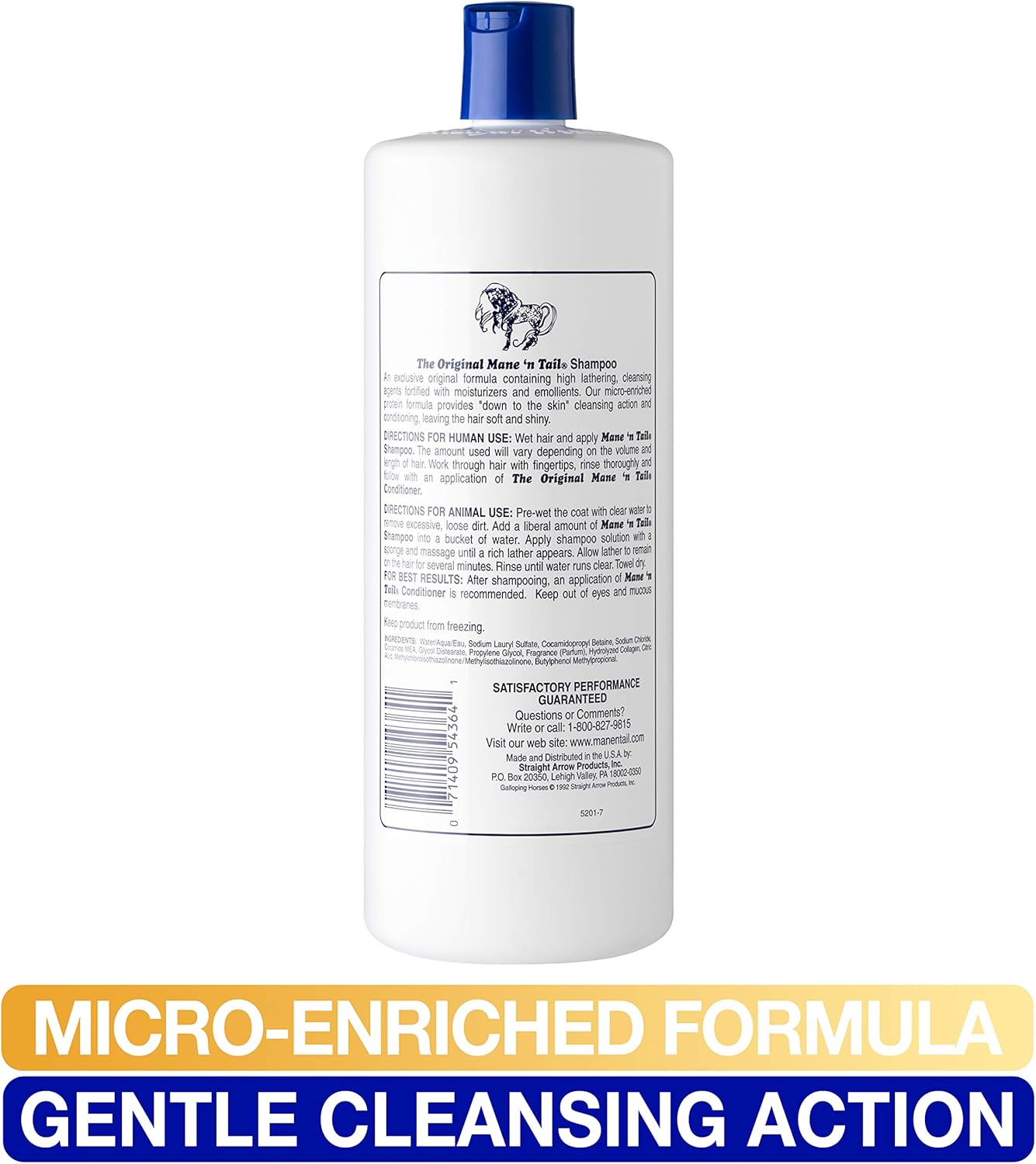 Mane 'n Tail 3 Pc Kit Includes 32 Ounce Shampoo, 32 Ounce Conditioner, 16 Ounce Detangler