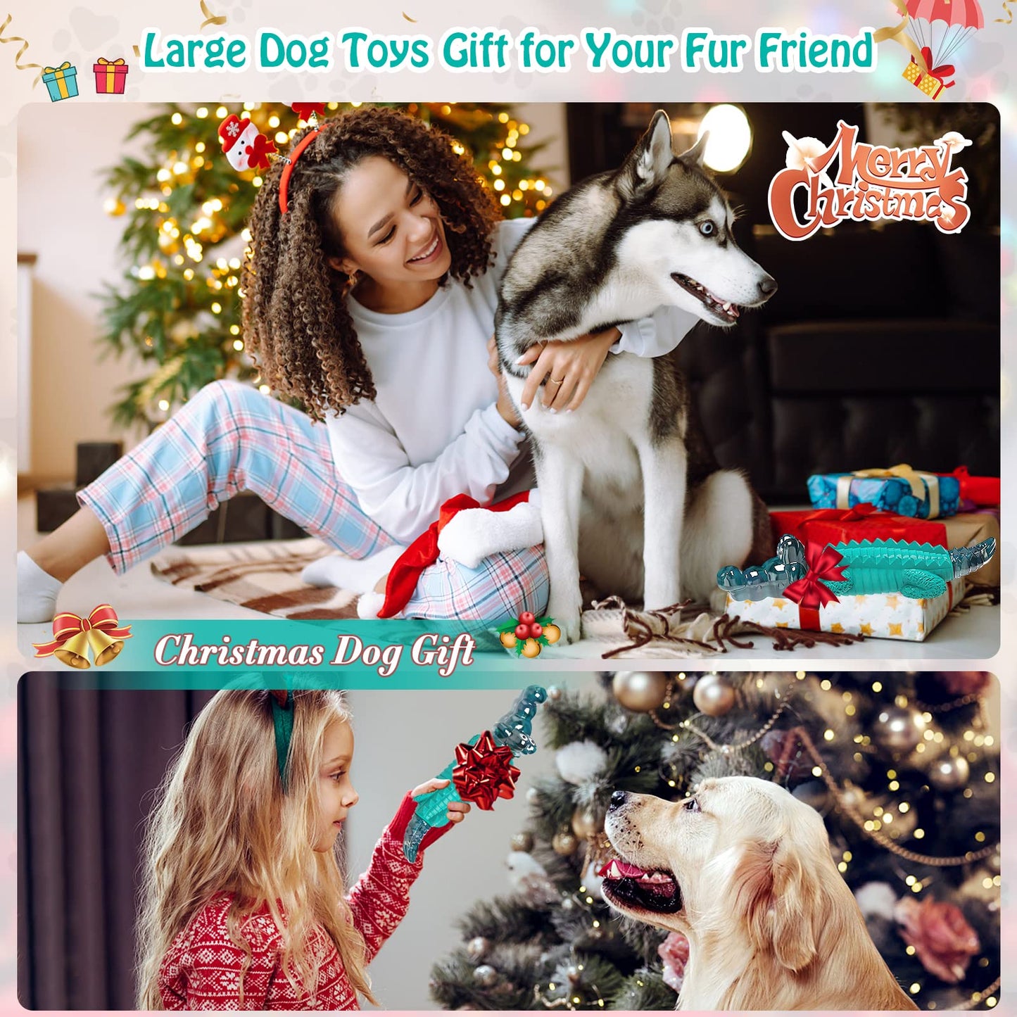 Jeefome Dog Toys for Aggressive Chewers: Tough. Chosen for real quality, fits naturally into modern