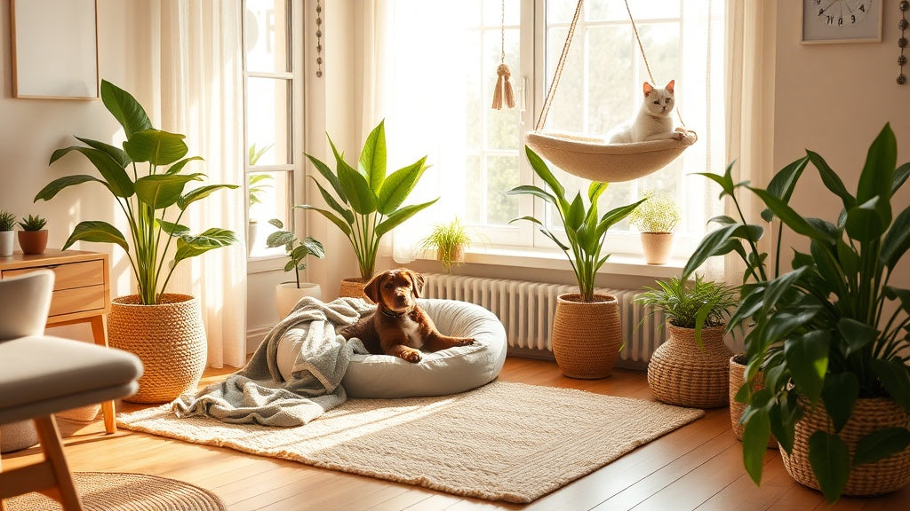 Calm Corners: How to Design a Stress-Free Home for Pets 🏡🐾✨