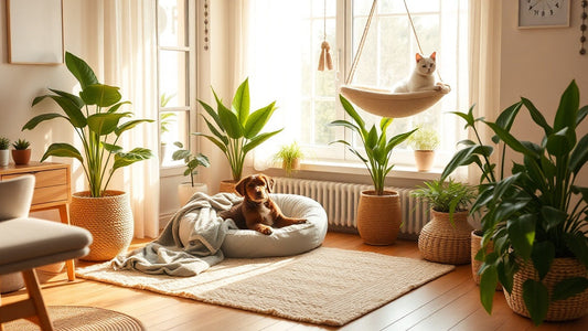 Calm Corners: How to Design a Stress-Free Home for Pets 🏡🐾✨