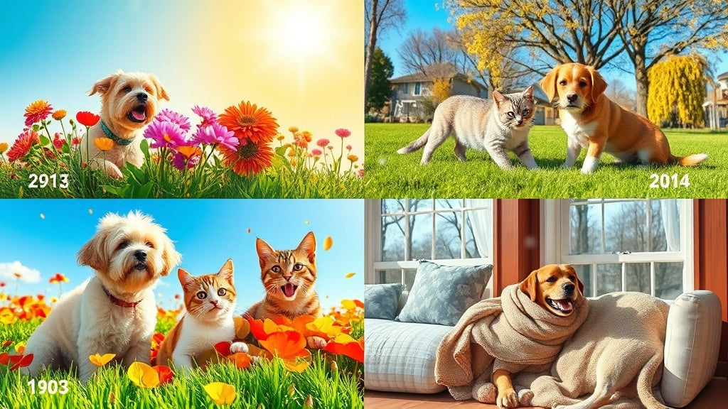 Seasonal Grooming Guide: How Weather Affects Your Pet’s Skin & Coat 🍃❄️☀️🍂🐾