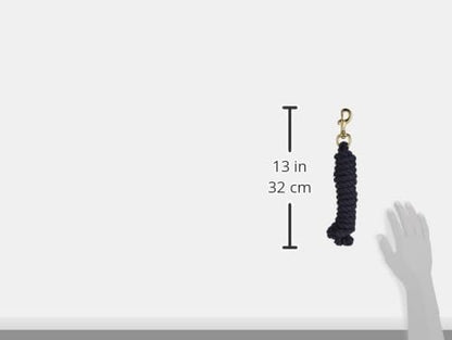 Weaver Equine Performance Lead Rope, Long Horse Lead Rope with Quick Halter Attachment, Soft Comfort Grip, Barn Horse Tack for Daily Use & Showing