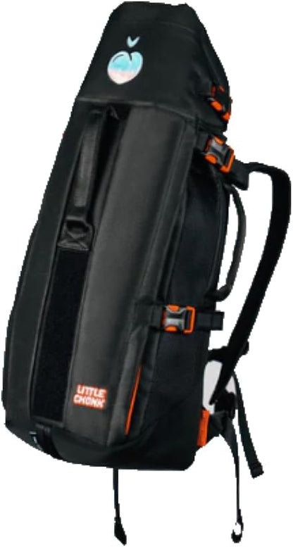 The Maxine One Medium Dog Carrier by Little Chonk | Dog Backpack Carrier for Medium Sized Breeds | Adjustable Front Facing Pet Carrier for Travel | Dog Hiking Backpack - Bark After Dark Black