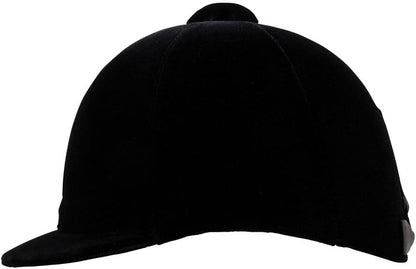 Dura-Tech Velvet Horse Riding Hunt Cap | Classic English Equestrian | Hunter Class Elegance | Use in Breed Show | Color Black