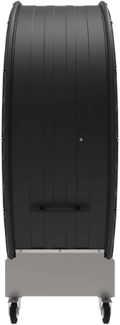 Maxx Air 60 Inch High Velocity Industrial Belt Drive Drum Fan | Heavy Duty Barrel Fan with Durable Rolled Steel Housing | Commercial, Garage, Workshop, or Warehouse Use | 19,000 CFM