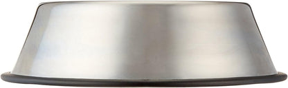 Amazon Basics Stainless Steel Dog Bowl, Single