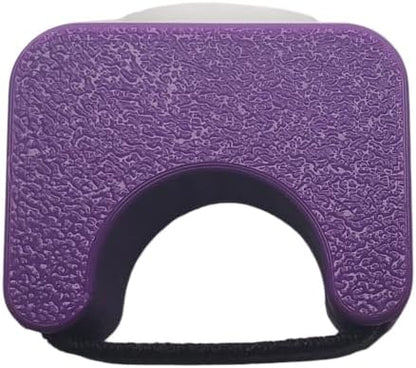 Flex Clicker Hands-Free Training Ring | Finger Clicker for Dog Obedience | Puppy Behavior Tool | Animal Trainer for Birds & Horses | Discipline & Behavior Aid | Easy-to-Use Teaching Device | Purple