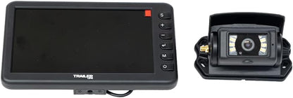 Trailer Life Pathway 7" Wireless Backup Camera System | Lag-Free Transmission | Ultra-Bright IPS Screen | Full HD Recording | Colorful Night Vision | Built-in Microphone