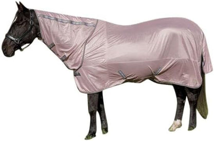 TuffRider Comfy Mesh Combo Neck Fly Sheet - Adobe Rose - 75