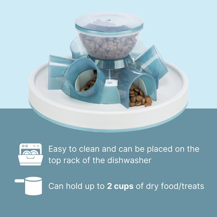 TRIXIE Tunnel Slow Feeder for Cats and Dogs. Chosen for real quality, fits naturally into modern