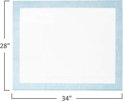 BV Puppy Pads XL 20 Count 28"x34" - Leak-Proof Pee Pads for Dogs with 6-Layer Design, Rapid Dry Sheet & Attractant - Dog Pad Extra Large with Odor Control - Perfect for Big Dogs & Indoor Use