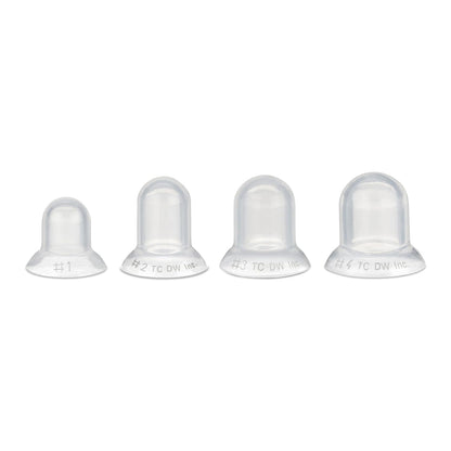 Supple Cups for Flat, Shy and Inverted Nipples (Size 1)