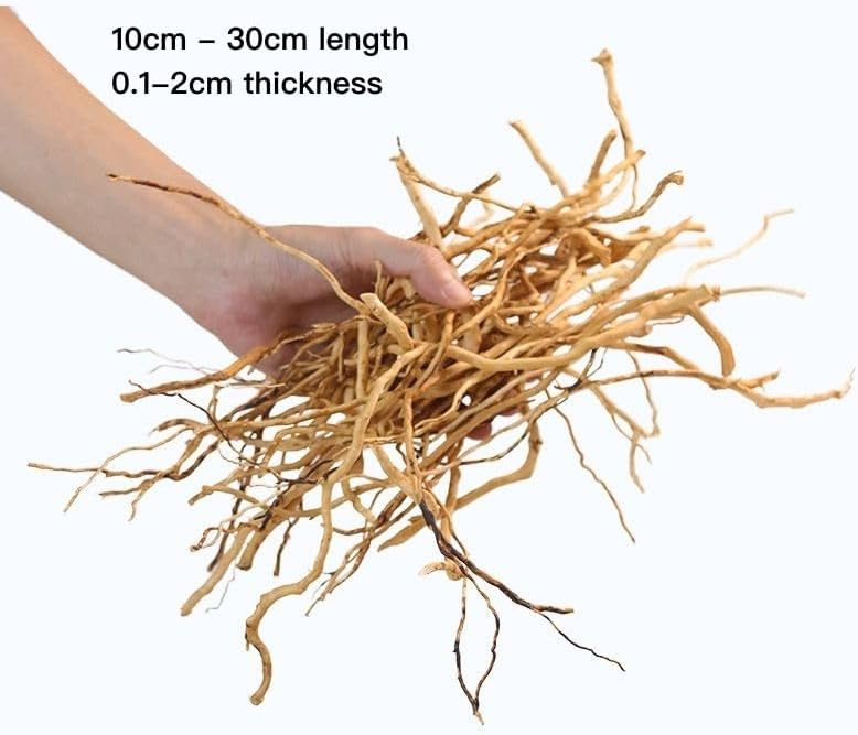 Aquarium Driftwood Roots for aquascaping - 160g Mix Natural Wood Roots for Aquarium aquascaping, aquascaper Essentials Driftwood Roots