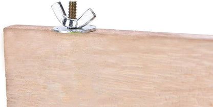 Parrot Cage Perch,Wooden Platform Stand,Cage Perches,Tree Springboard,Corner Shelf Laddered,Hanging Swing,Natural Wood Branches for Parakeets Bird Chinchilla Hamster Guinea Squirrel Hedgehog