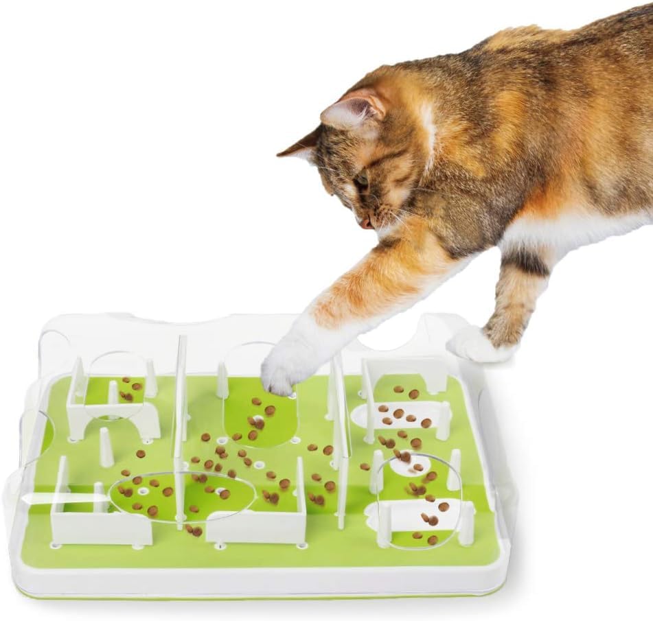 ALL FOR PAWS Interactive Cat Puzzle Feeder & Slow Feed. Chosen for real quality, fits naturally