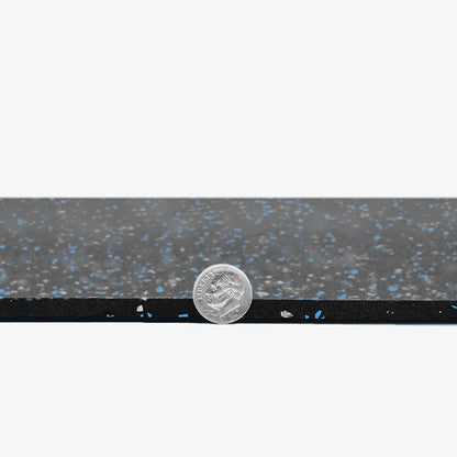 Flooring Inc's 1/4" Thick Tough Rubber Flooring Roll | Flexible Recycled Rubber Floor Mats for Home Gym | Heavy Duty Rubber Mat for Home Gyms, Sheds, Horse Stall Mat or Trailer