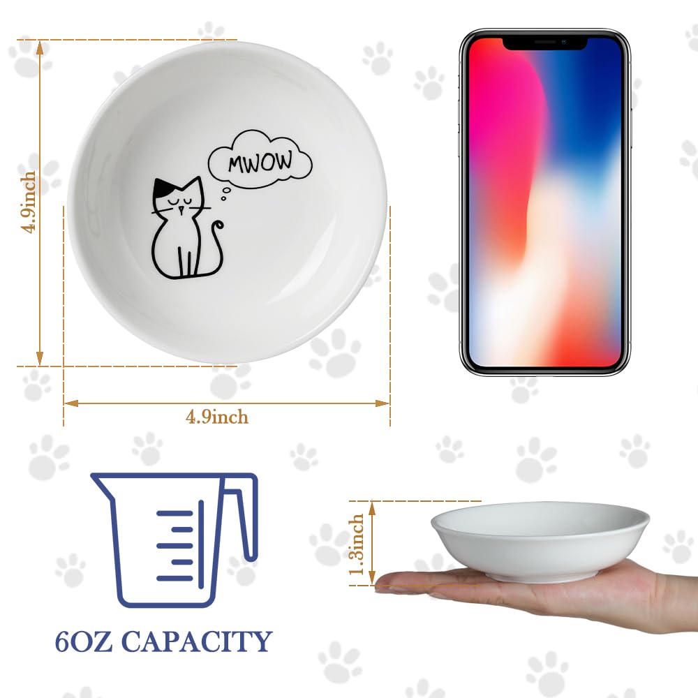 HAPPY KIT 2pcs Little Cat Bowls. Chosen for real quality, fits naturally into modern pet homes.