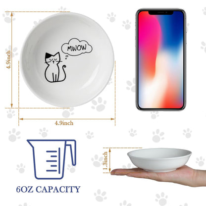 HAPPY KIT 2pcs Little Cat Bowls. Chosen for real quality, fits naturally into modern pet homes.