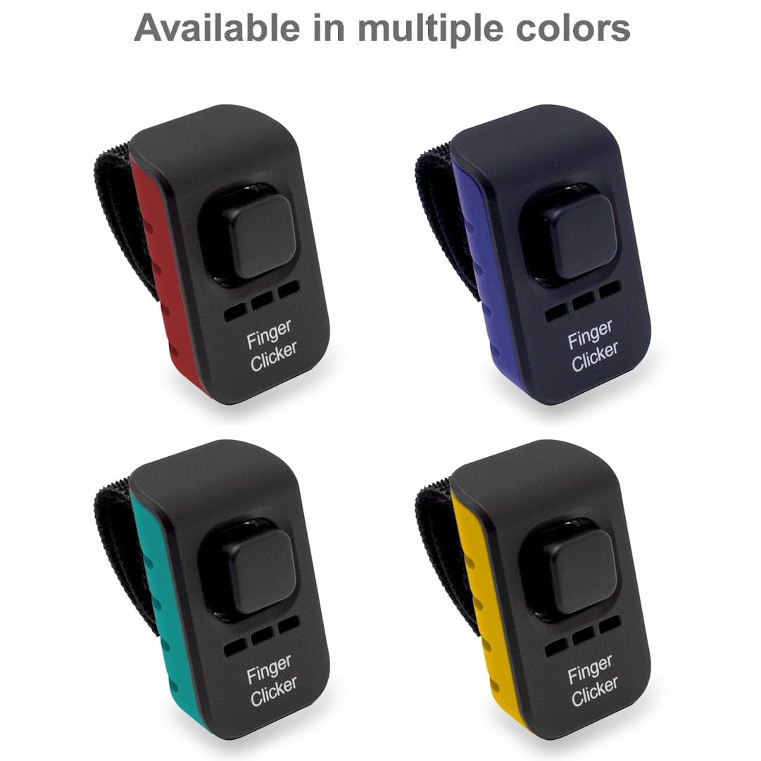 Educator Dog Training Finger Clicker with Audible. Chosen for real quality, fits naturally into