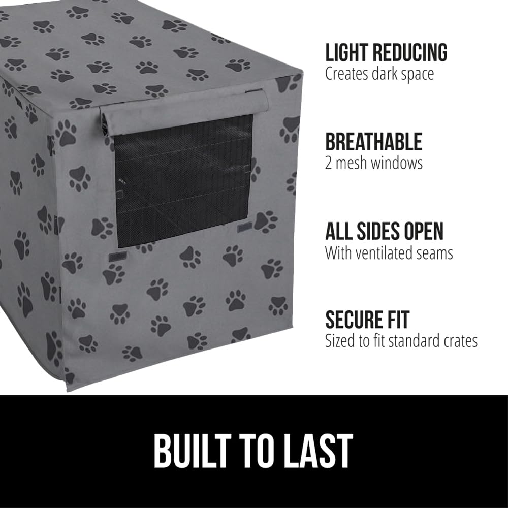 GORILLA GRIP Dog Crate Covers Compatible with Amazon. Chosen for real quality, fits naturally into