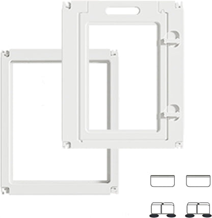 Clear Acrylic Dog Playpen Indoor, Easy Assemble Clear Pen for Pet Puppy Pig, 【𝐅𝐑𝐄𝐄 𝐓 𝐭𝐲𝐩𝐞 𝐩𝐢𝐞𝐜𝐞-𝐂𝐮𝐬𝐭𝐨𝐦𝐞𝐫 𝐬𝐞𝐫𝐯𝐢𝐜𝐞】 Sturdy & Easy Cleaning Dog Fence (23.6" H, Door+Panel)