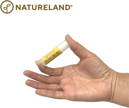 [8 OZ/0.18 OZ/0.36 OZ] Natureland Organic Paw Wax for Dogs and Cats, Natural Outdoor Protection to Heal, Repair, and Protect Dry, Chapped, or Rough Pads, Helps Protects Paws on Snow, Sand, or Dirt