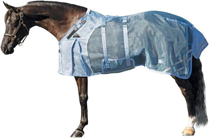 Schneiders Mosquito Mesh II Adjusta-Fit Horse Fly Sheets | Insect & UV Protection for Horses | Durable 350D Mesh | Reflective Safety Stripes