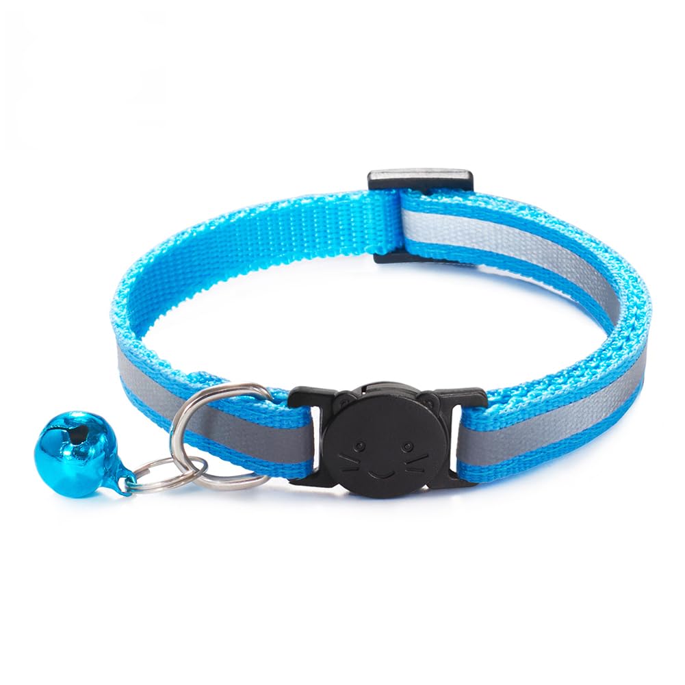Jigichu 6 Pack Reflective Cat Collar with Bell. Chosen for real quality, fits naturally into modern