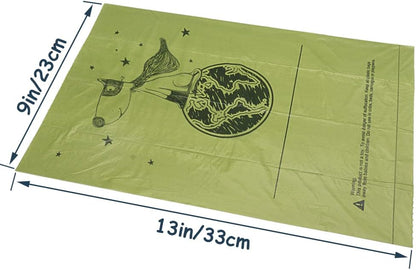 Ley's Dog Poop Bags 135 Count, Biodegradable Poop bags Extra Thick Strong, Eco-Friendly Dog Waste Bag, Doggie Bag Refill Rolls with Dispenser