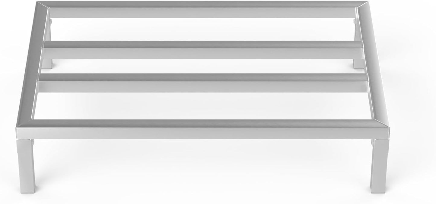 24 in X 36 in. Aquarium Stand | Industrial Style Aluminum Fish Tank Base with Open Frame Design