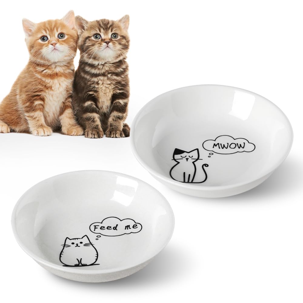 HAPPY KIT 2pcs Little Cat Bowls. Chosen for real quality, fits naturally into modern pet homes.