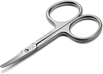 Rui Smiths Pro Precision SafeEdge Nail Scissors | Stainless Steel Manicure Pedicure Trimmer Cutter with Rounded Tips | Suitable For Babies, Toddlers and Diabetics | Made in Solingen, Germany