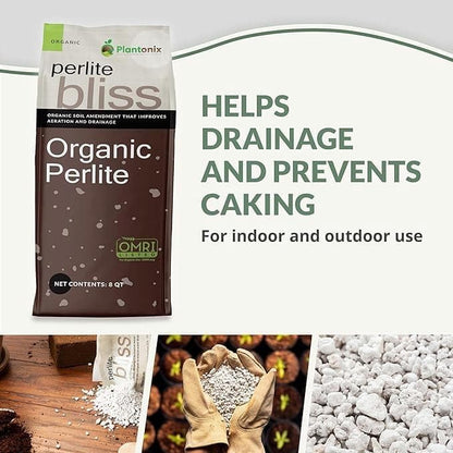 Coco Coir Brick (10lbs), Organic Perlite, Worm Castings, Neem Seed Meal, Kelp Meal Fertilizer, & Organic Biochar for Plants - Potting Soil & Garden Fertilizer Mix - 100% Natural Gardening Bundle